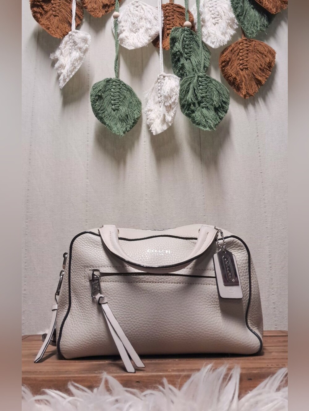 COACH Bleeker Toaster Satchel/ Crossbody 2014